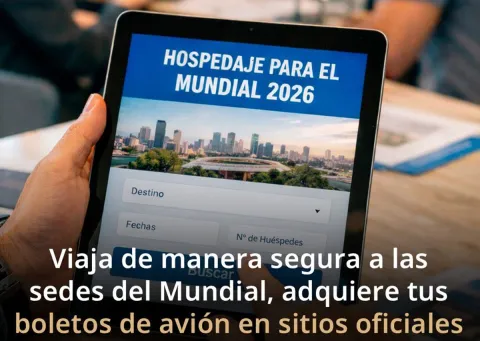 Advierte Gobierno sobre agencias falsas en vuelos para la Copa Mundial