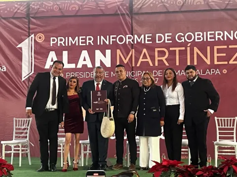 Alan Martínez presenta Primer Informe: Austeridad y Resultados