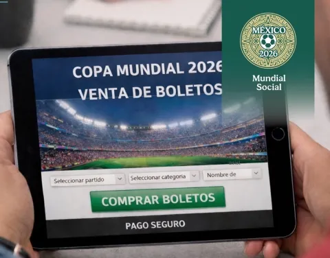Alertan por fraudes en boletos del Mundial 2026