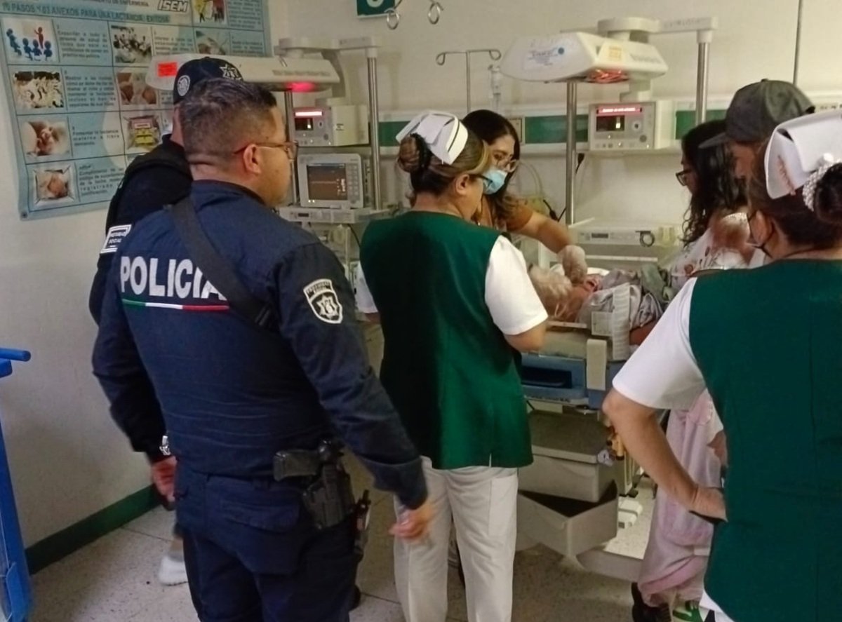 Asisten en parto urgente: policías de Ecatepec repiten hazaña en 15 días