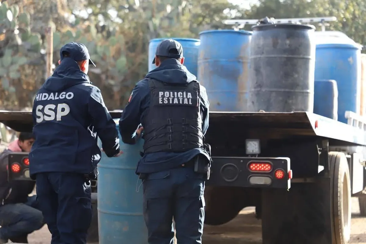 Detienen a 290 personas y aseguran más de 5 millones de litros de huachicol en Hidalgo