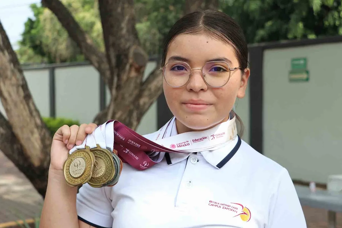 Sofía Guízar, arquera jalisciense de 12 años, se corona campeona nacional en Olimpiada CONADE