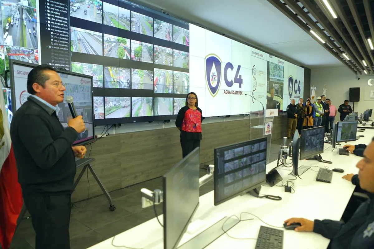 Presentan centro especializado para prevenir inundaciones y robo de agua en Ecatepec