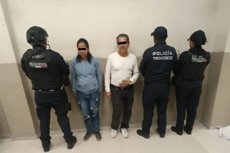 Aseguran 12 dosis y detienen a pareja