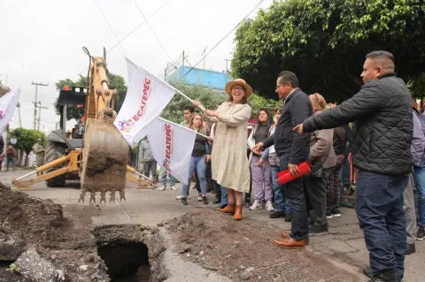 Azucena Cisneros arranca nuevas obras integrales en Ecatepec con el programa “Cimientos de Esperanza”