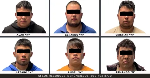 Caen seis por extorsionar a polleros en San José del Rincón