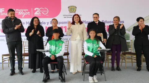 Destina Rosi Wong inversión histórica a la educación en Tecámac