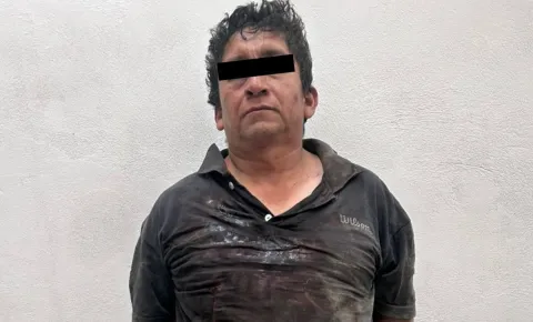 Detienen a sujeto por agredir a mujer y a policía en Ecatepec
