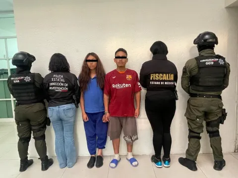 Detienen en Chimalhuacán a madre y padrastro por feminicidio de menor de dos años