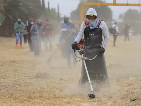 Encabeza Azucena Cisneros mega jornada de limpieza en Ciudad Cuauhtémoc