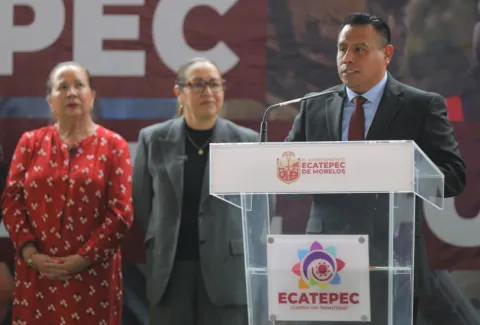 Encabeza capitán Luis Alberto Taylor la seguridad en Ecatepec.