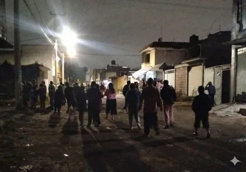 Estalla tanque de gas en Atenco y hiere a tres personas