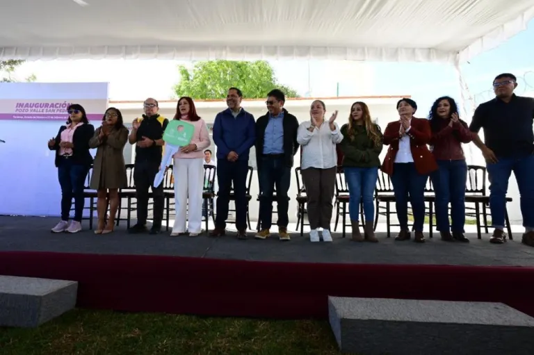 Garantiza gobierno de Tecámac acceso al agua potable