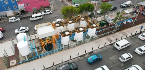 Inauguran planta potabilizadora para 30 mil habitantes en Ecatepec