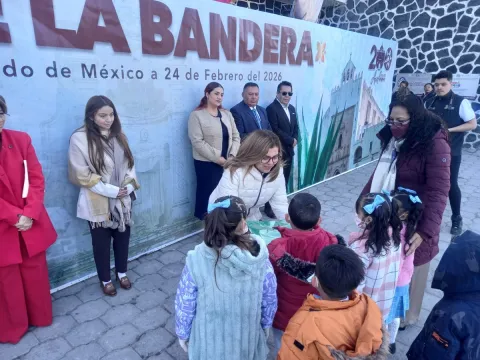 Llaman a honrar la patria con trabajo en Acolman