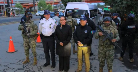 Operativos reducen 16% robo en transporte público de Ecatepec