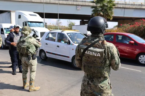 Protegen a peregrinos en Ecatepec con fuerzas federales y municipales.