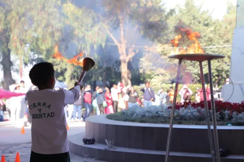 Recibe Tecámac a delegaciones regionales para encuentros deportivos.