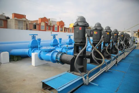 Recuperan suministro de agua para 120 mil habitantes de Ecatepec