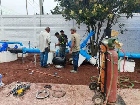 Rehabilitan pozo Campiña para garantizar agua en Tecámac