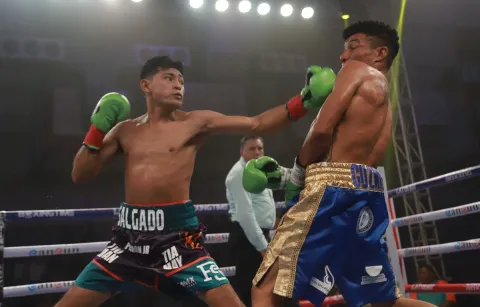Ricardo “Pichi” Salgado remonta y gana por nocaut técnico