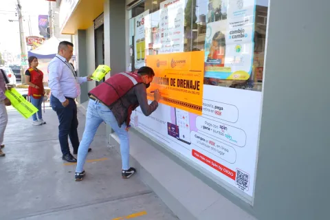 Sancionan a negocios morosos con corte de servicios en Ecatepec