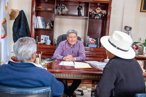 Sergio Luna Cortés encabeza el primer "Jueves Ciudadano" del año en Tultepec