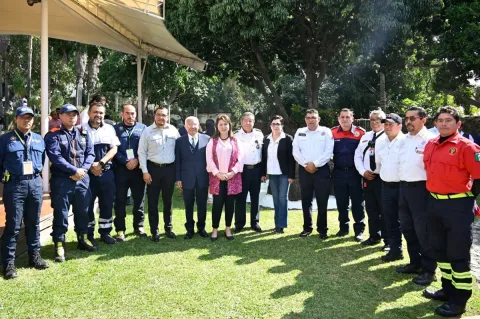 Supervisan rutas de evacuación y refugios temporales en Morelos