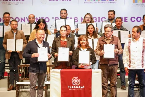 Tlaxcala suma 14 municipios a la estrategia Rutas Mágicas de Color con inversión de 5.9 millones de pesos